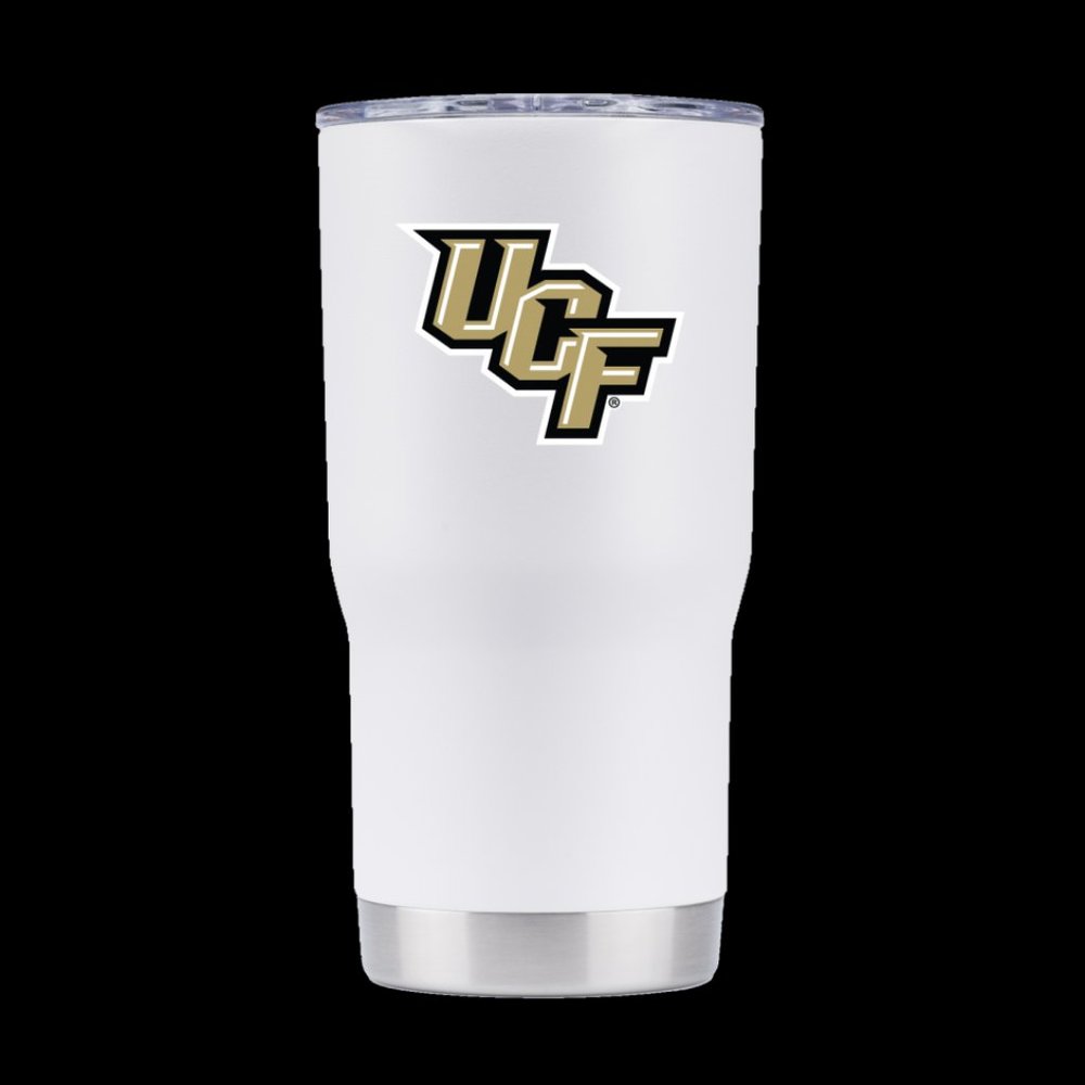 NEW UCF CENTRAL FLORIDA 30OZ WHITE TUMBLER